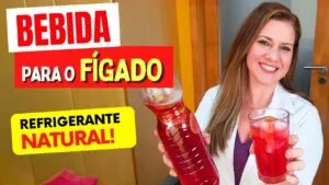 REFRIGERANTE PARA O FÍGADO - CONTRA GORDURA e INFLAMAÇÃO! Fácil, Gostoso, Barato e Saudável!
