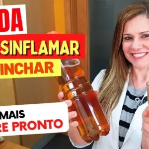 Bebida para DESINFLAMAR e DESINCHAR - Rapido e Barato - É MUITO SAUDÁVEL e Gostosa!