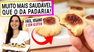 NÃO COMPRE MAIS NA PADARIA! ESTE É MAIS SAUDÁVEL E FÁCIL DE FAZER! RECEITA SEM GLÚTEN E VEGANA!