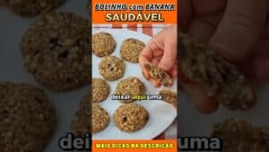 Bolinho com Banana Saudável