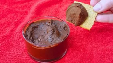 Delicioso e Saudável, Só 2 INGREDIENTES! Creme de Chocolate LEVE e LOW CARB (Lanche e Café da Manhã)