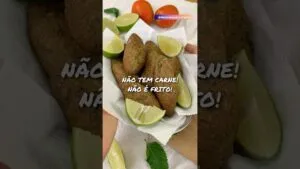 Melhor que carne! Se fosse você comeria te quibe! 👀😱