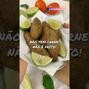 Melhor que carne! Se fosse você comeria te quibe! 👀😱