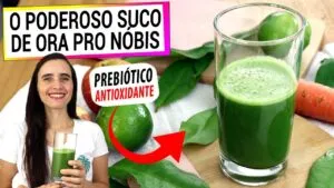 BEBA TODAS AS MANHÃS! USE A ORA PRO NÓBIS ASSIM! SUCO PREBIÓTICO COM BENEFÍCIOS ÚNICOS!