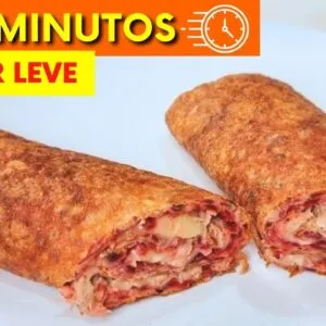 JANTAR de 5 MIN, LEVE, LOW CARB e SAUDÁVEL - Barato e Sabor Surpreendente 🔥