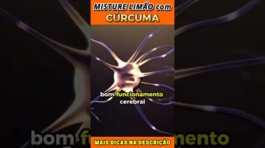 Misture Cúrcuma e Limão para Melhor Função Cerebral