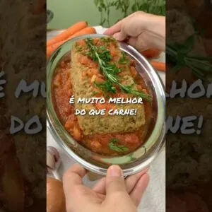 Muito melhor do que carne! 😍 Rico em proteína, não saudável!