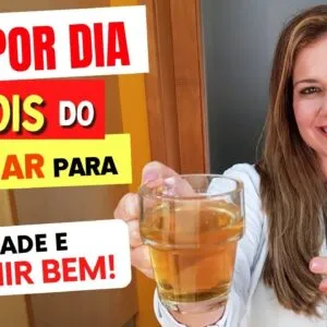 Só 1 POR DIA, Depois do Jantar, para ANSIEDADE, DORMIR BEM e DESINFLAMAR - Fácil e Gostoso!