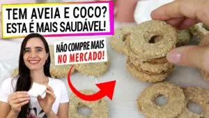 AVEIA E COCO, MISTURE ASSIM E NÃO COMPRE MAIS NO MERCADO! MUITO MAIS SAUDÁVEL E SEM AÇÚCAR!