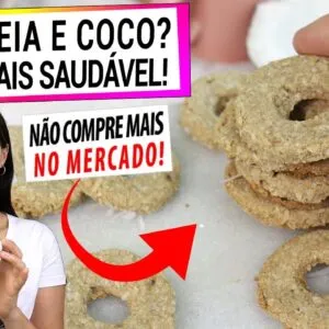 AVEIA E COCO, MISTURE ASSIM E NÃO COMPRE MAIS NO MERCADO! MUITO MAIS SAUDÁVEL E SEM AÇÚCAR!