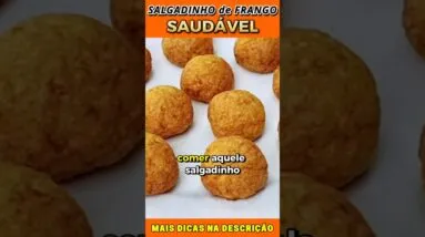 Salgadinho de Frango Saudável