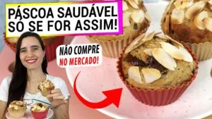 É MELHOR PRA SUA PÁSCOA! PARE DE COMPRAR NO MERCADO! É SAUDÁVEL E FÁCIL! VEGANA, SEM GLÚTEN E AÇÚCAR