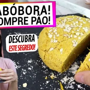 DESCOBRI ESTA RECEITA PRA TROCAR O PÃO E NÃO PARO DE FAZER! É FÁCIL E SAUDÁVEL, SUBSTITUTO PERFEITO!