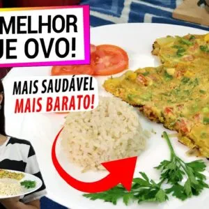 MELHOR QUE OVO! É MAIS SAUDÁVEL, BARATO E RICO EM PROTEÍNA! DESCUBRA ESTE SEGREDO!