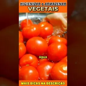 Como Higienizar e Armazenar Vegetais