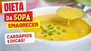 Dieta da SOPA para EMAGRECER - Pode CONGELAR! - Como Funciona, Cardápio e Dicas - PRÁTICA E SAUDÁVEL
