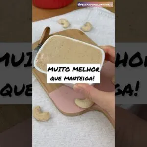 MELHOR QUE MANTEIGA! Não compro no mercado! Muito saudável!