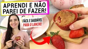 ESTE É O SEGREDO SIMPLES QUE APRENDI PARA UM LANCHE SAUDÁVEL E ESPECIAL! NÃO PARO DE FAZER!