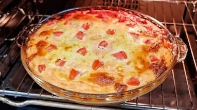 SUBSTITUA O JANTAR! Fácil, POUCAS CALORIAS e LOW CARB - Gostoso, Barato, Rápido e Saudável