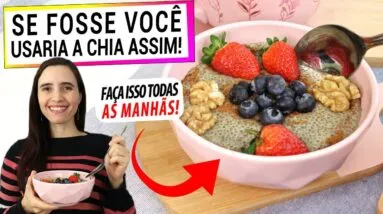 APRENDI A USAR CHIA ASSIM NO CAFÉ E SÓ FAÇO ISSO AGORA! COMA TODAS AS MANHÃS PARA MAIS SAÚDE!