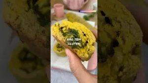 Parei com o glúten e a farinha refinada depois desta receita! Tão fácil e saudável!