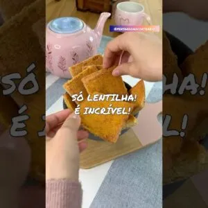 Parei com o glúten depois dessa receita. É facil e substitui perfeitamente o pão.