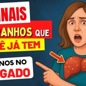 10 SINAIS ESTRANHOS que você já tem DANOS NO FÍGADO (e o que fazer!)