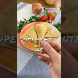 Não como mais glúten depois desta receita crocante! Delícia saudável! Fácil demais!