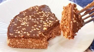 Delícia Rápida SEM AÇÚCAR, FARINHA E LEITE, Sem Forno, Fácil e POUCOS INGREDIENTES!