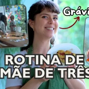 DIA REAL DE MÃE DE TRÊS + GRÁVIDA | Receitas Práticas | Marina Morais