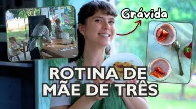 DIA REAL DE MÃE DE TRÊS + GRÁVIDA | Receitas Práticas | Marina Morais