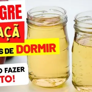 VINAGRE DE MAÇÃ ANTES DE DORMIR - Benefícios Surpreendentes e Como Fazer CERTO!