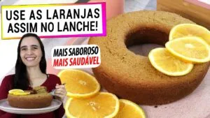 Comece a usar as laranjas assim no lanche! É fácil, fica uma delícia e é super saudável.