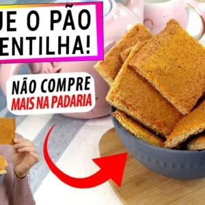 NÃO COMA PÃO, USE LENTILHAS! DESCUBRA ESTA RECEITA SAUDÁVEL E NÃO VÁ MAIS NA PADARIA! FAZ BEM!