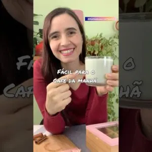 Substitui bem o leite de vaca! Aprendi e não paro de fazer. Combina com café e faz bem para os ossos