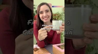 Substitui bem o leite de vaca! Aprendi e não paro de fazer. Combina com café e faz bem para os ossos