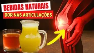 3 BEBIDAS NATURAIS para DOR nas ARTICULAÇÕES! Como Preparar e Tomar Certo!