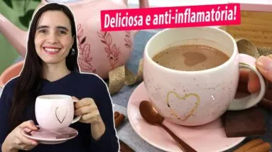 Menos inflamação com a bebida pão de mel  Fácil, deliciosa, adoça sua vida sem açúcar. Descubra hoje