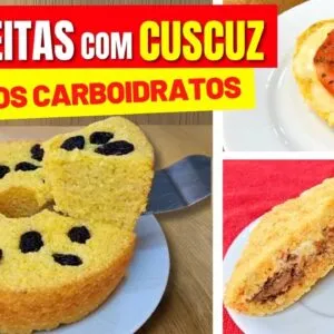 3 RECEITAS de CUSCUZ com MENOS CARBOIDRATOS – SIMPLES, SEM GLÚTEN e BARATAS