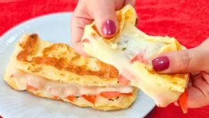 Só 3 MIN e 3 INGREDIENTES -  LOW CARB, POUCAS CALORIAS, Rápido, Fácil e Barato