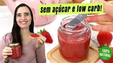 Descobri a geleia que faz bem para seu intestino! Não tem açúcar, é prebiótica! Descubra o segredo!