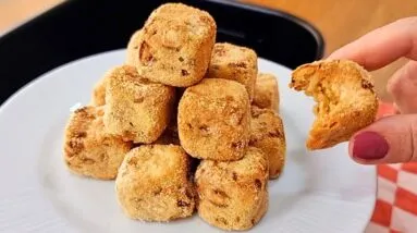 SEM TRIGO, SEM FRITURA, RICO EM PROTEÍNAS e FIBRAS - Delícia Fácil e Crocante