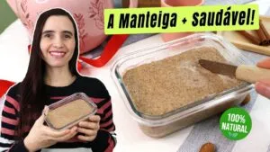 A receita da manteiga mais saudável! Ajuda no rejuvenescimento da sua pele! É incrível!