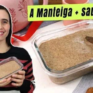 A receita da manteiga mais saudável! Ajuda no rejuvenescimento da sua pele! É incrível!