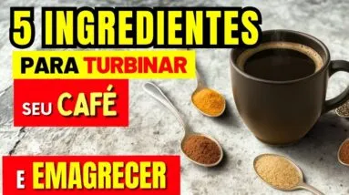CAFÉ QUE QUEIMA GORDURA - 5 Ingredientes SECAM a Barriga Rápido!