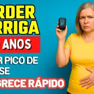 Perder barriga +40 anos - Por Que QUEM EVITA Pico de Glicose EMAGRECE RÁPIDO