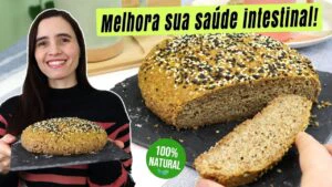 O melhor pão para seu intestino e diabetes! Fácil, este pão de linhaça lowcarb vai te surpreender!