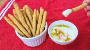 Palitinhos Crocantes Ricos em Proteína - SEM TRIGO, OVO e LEITE - Fácil, Rápido, Saudável e Gostoso