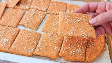 SUBSTITUA O PÃO - Só 4 Ingredientes! SEM FARINHA, LEITE, OVO E MANTEIGA - Fácil, Rápido e Saudºavel