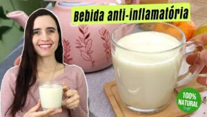 Bebida de laranja anti-inflamatória super fácil! Substitui o café, chá e a cafeína!